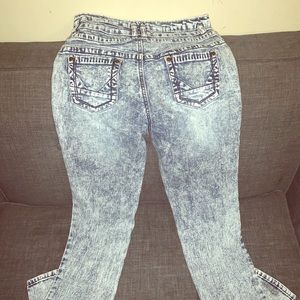 Girls High Waisted Guess Jeans